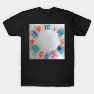 Clock with Numbers T-Shirt